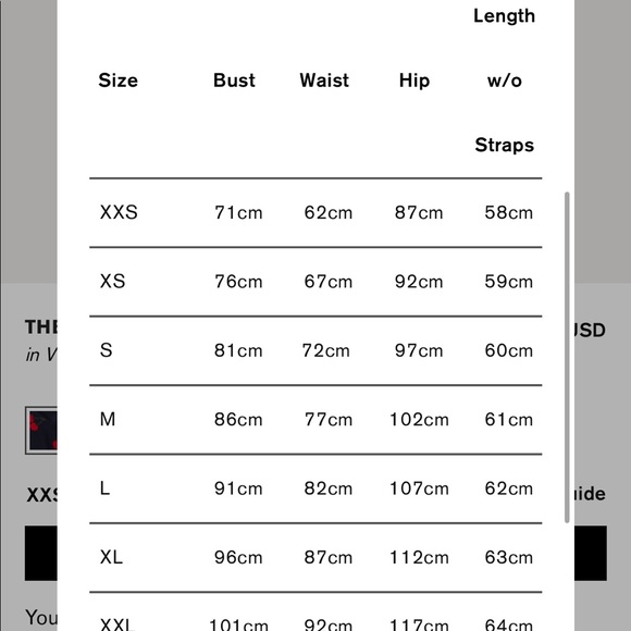 ‼️SOLD‼️Cherry dress 🍒 🍒 100% new, never worn out. Size is too small😭 - Picture 6 of 7